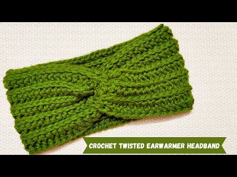 Quick and Easy Crochet Twisted Ear Warmer Headband : 6 Steps (with  Pictures) - Instructables
