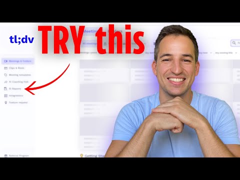How to Use Tl;dv for Zoom & Google Meet Calls | Step by Step Tutorial for Beginners