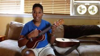 AMAZING GRACE for the UKULELE - UKULELE LESSON / TUTORIAL by Sandra