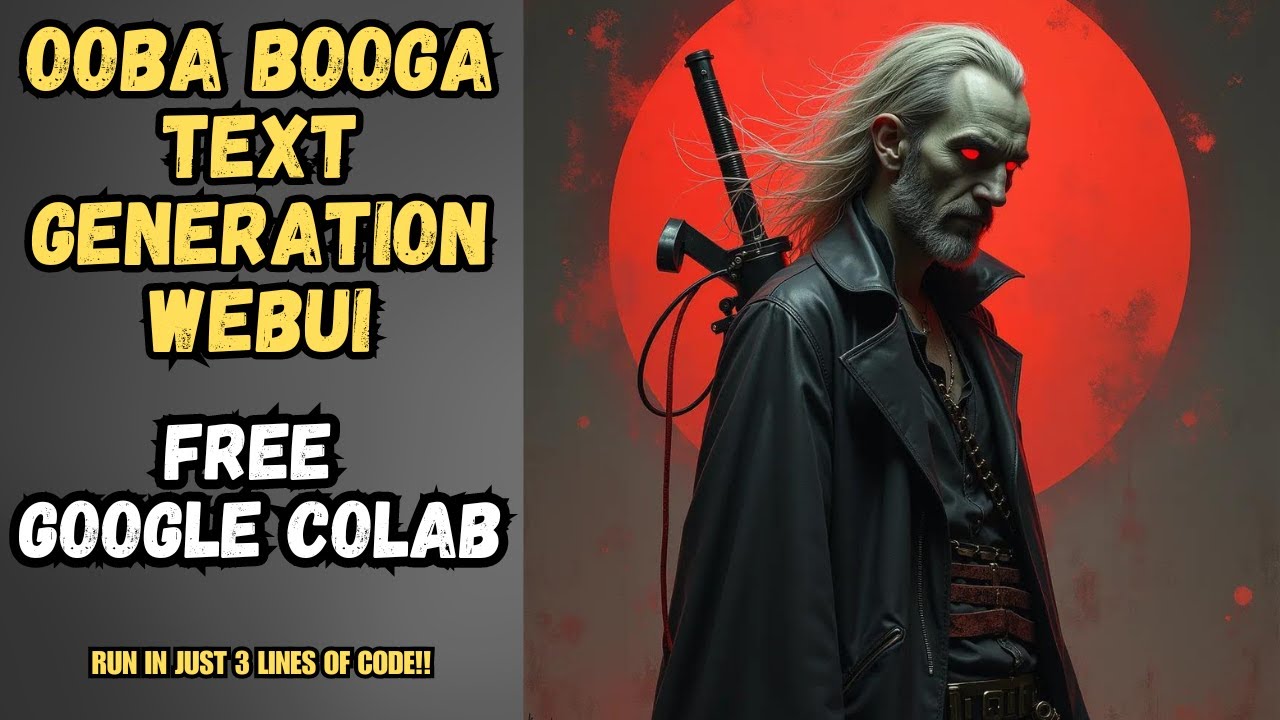 Install Oobabooga Text Generation WebUI With Llama 3.2 on Colab
