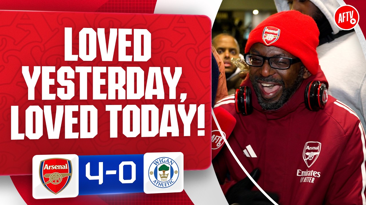 Loved Yesterday And Loved Today! (Ty & @cannoninsight) | Arsenal 4-0 Wigan
