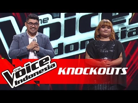 Abraham vs Artha | Knockouts | The Voice Indonesia GTV 2018