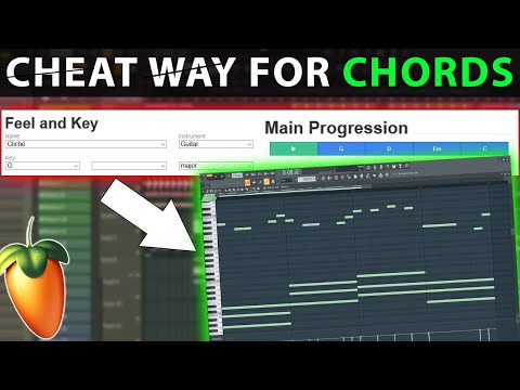 Shortcut Way To Start Making Good Chords & Melodies - FL Studio 20 #shorts