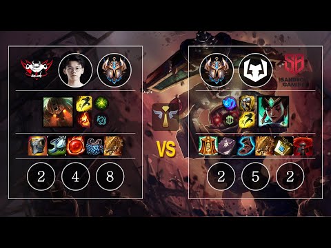 JDG Peace Nautilus vs SB Kabbie Karma Sup - KR Patch 10.12