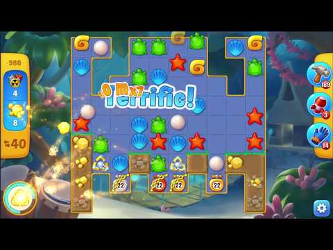 Fishdom : Level 🐠 986