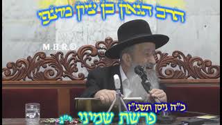 הרב בן ציון מוצפי • פרשת שמיני ניסן תשע"ז (הרב בן ציון מוצפי) - התמונה מוצגת ישירות מתוך אתר האינטרנט יוטיוב. זכויות היוצרים בתמונה שייכות ליוצרה. קישור קרדיט למקור התוכן נמצא בתוך דף הסרטון