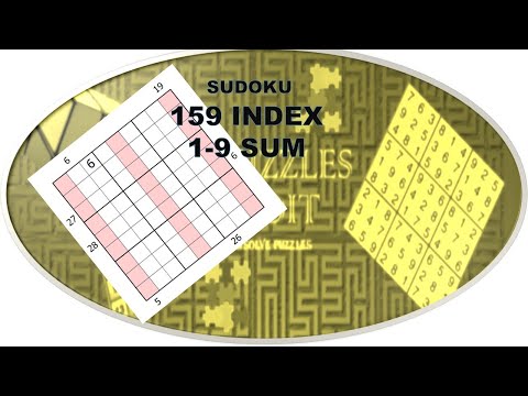 Sudoku : 159 Index + 1-9 Sum (English)
