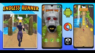 Temple Run Endless Runner Game Unity Source Code video preview