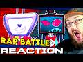 Tenna Vs Vox DELTARUNE Vs Hazbin Hotel RAP BATTLE DGPRB REACTION