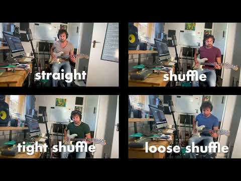 12 Bar Blues: Straight vs Shuffle Rhythms