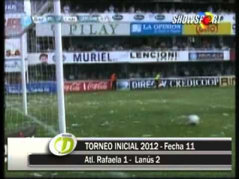 Atl. Rafaela 1 - Lanus 2