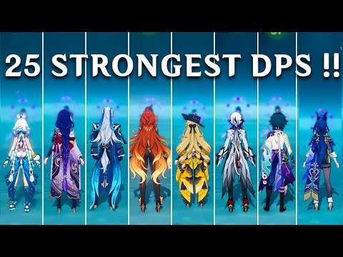 C0 MAVUIKA and 25 STRONGEST DPS!! Who is the BEST? (Genshin Impact)