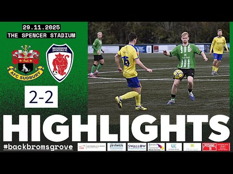 Bromsgrove battle from behind to claim valuable point | AFC Sudbury 2-2 Bromsgrove Sporting
