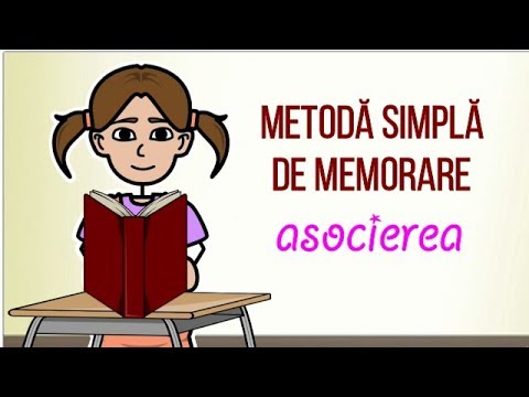 VREI SĂ MEMOREZI SIMPLU ȘI RAPID LECȚIILE? metodă de memorare
