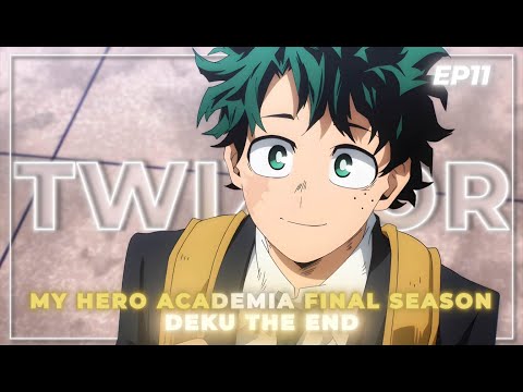 Deku [ 4K ] | Twixtor Clips For Edits | My Hero Academia Final Season Episode 11 The END