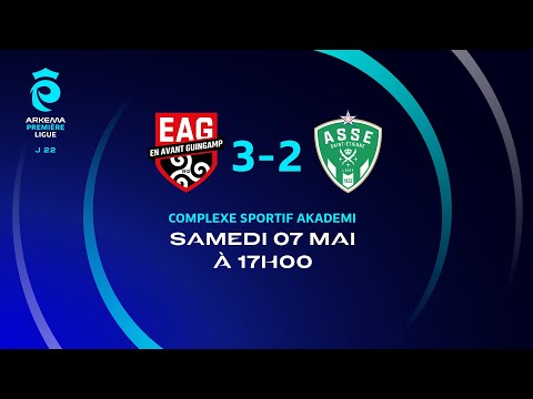J22 I En Avant Guingamp – AS Saint-Etienne (3-2), le résumé I Première Ligue FFF 2024-2025