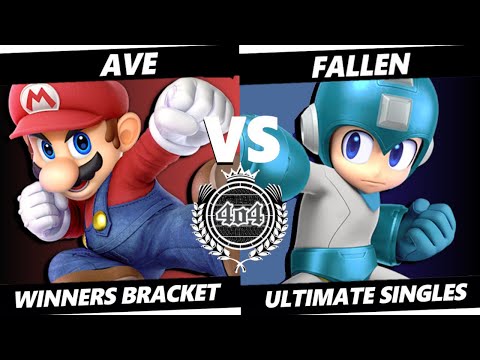 4o4 Smash Night 77 - GUMP2| Ave~ (Mario) vs GUMP2| Fallen (Mega Man) - Winners Round 4