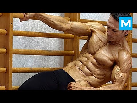 Zero Body Fat? Most Shredded Man In The World - Helmut Strebl | Muscle Madness