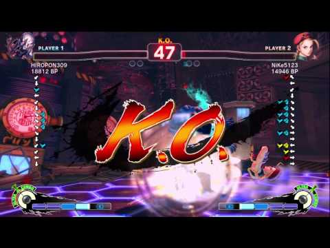 HIROPON309 [Seth] vs NiKe5123 [Cammy] SSF4 Japanese Online Ranked Matches - TRUE-HD