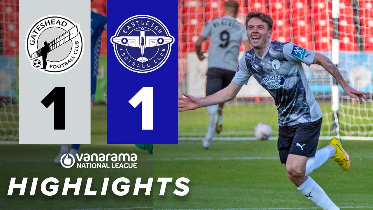 Dan Jarvis nets STUNNER in Gateshead debut! 🤯 | Gateshead 1-1 Eastleigh | HIGHLIGHTS