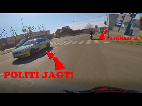 Scooter Vlog 10 - STIKKER AF FRA POLITIET PÅ JOG R OG HOT!
