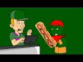 Franklin Misbehaves At Subway Grounded