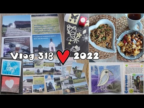 Vlog 318/22 - hokusy akvarel pokusy a deník