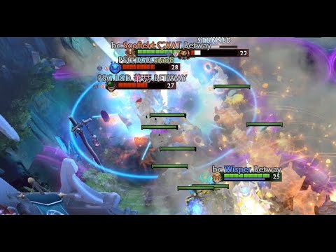 EPIC GAME: PSG.LGD vs Beastcoast Game 2 Final Moments