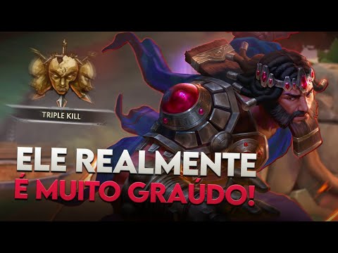 GILGAMESH JUNGLER, ELE É MUITO GRAÚDO! - ⚡ Smite BR Conquista