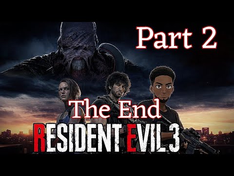 RESIDENT EVIL 3 REMAKE Walkthrough Gameplay Part 2 - INTRO (RE3 NEMESIS) THE END 