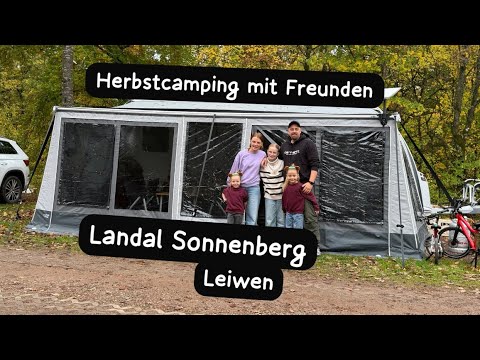 Autumn camping at the Landal Sonnenberg campsite in Leiwen