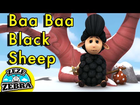 Baa Baa Black sheep winter nursery rhyme | Top English Nursery Rhymes Playlist for kids