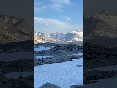Pacifc Crest Trail, Sleeping Alone @ 14,500ft 🏔️