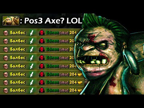 Pos1 Pudge is Back! How to destroy Offlane Axe? | Genius Pudge