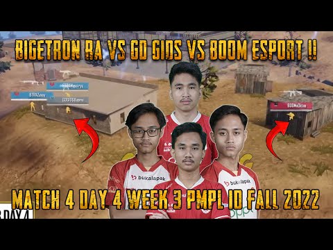 Adu Mental Last Circle Bigetron Ra VS GDGids Dogma VS Boom Esport | 2022 PMPL ID FALL