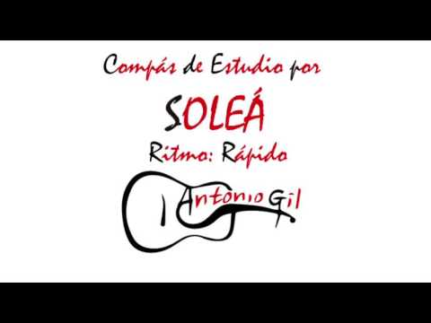 Compás de estudio Soleá  ( Rápida )