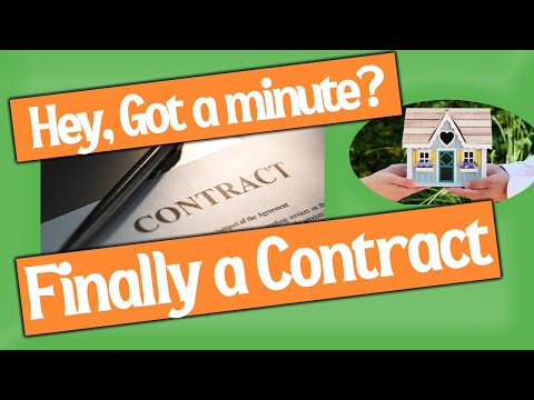 Finally a contract - Don't LOSE your new home over these COMMON MISTAKES!