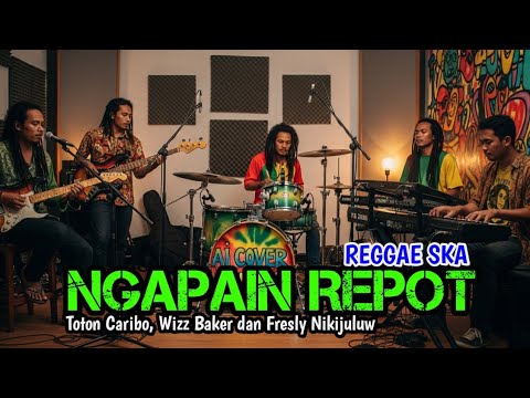 NGAPAIN REPOT || REGGAE SKA || AI COVER LAGU ||Toton Caribo ft Wizz Baker dan Fresly Nikijuluw