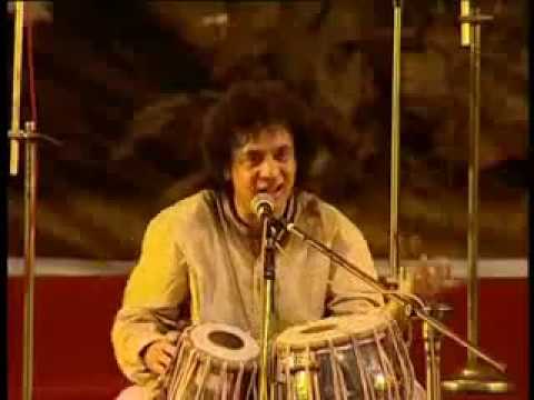 Ustad Zakir Hussain Horse running sound