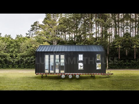 Incredible tiny homes-Modern Tiny House on Wheels | Spacious 1-Bedroom, 1-Bathroom Mobile Home Tour