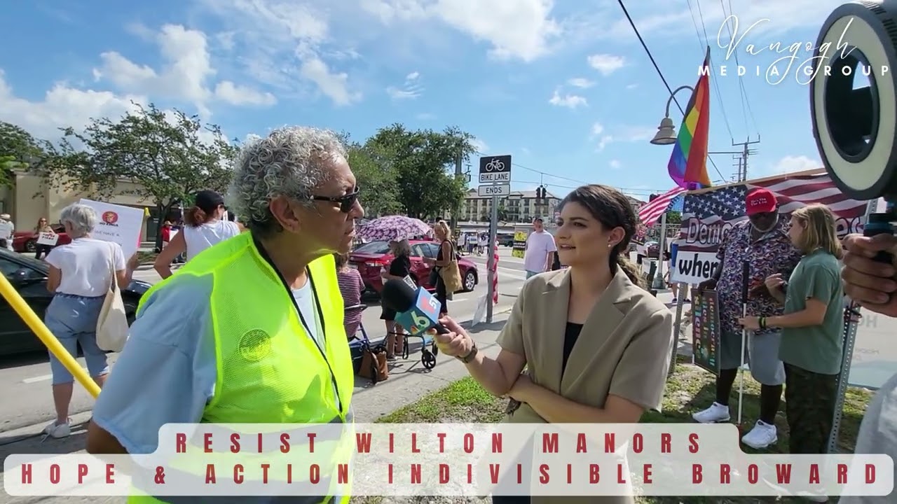 Telemundo American Spanish Network Interview Hope & Action Broward Wilton Manors August 16 2025