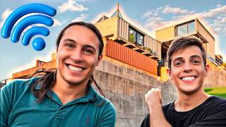 CONSERTEI O WI-FI DA CASA CONTAINER DO LETRAJOTA