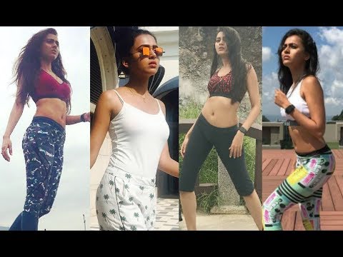 Tejaswi Prakash Hot Workout For Rishta Likhenge Hum Naya