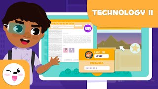 Technology II - Vocabulary for Kids - Internet, website, search engine