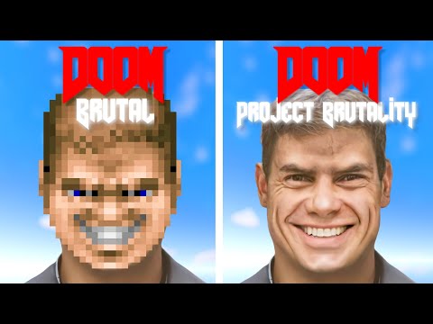 Brutal DOOM vs. Project Brutality - Weapons Comparison
