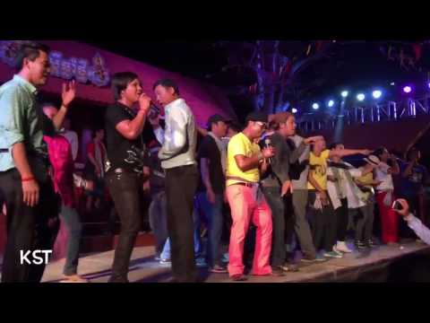 Sva Rom Monkiss Jis Cyclo ជិះស៊ីក្លូ Rom jong vak ah go go Happy Khmer New Year 2016