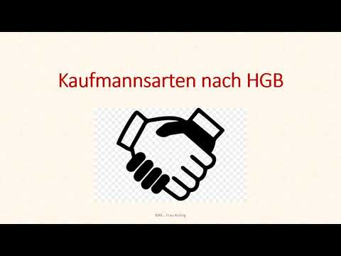 BWL - Kaufmann nach HGB