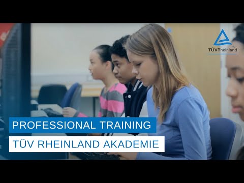 Professional Training der TÜV Rheinland Akademie