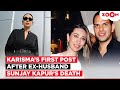 Karisma Kapoor S FIRST Post After Ex Husband Sunjay Kapur S Death Thanks Everyone For Their Support