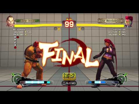 Mr_kamase [Dan] vs. sanche198 [C. Viper] | SSF4 Arcade Edition